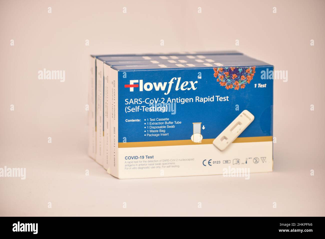 Flowflex at home antigen test kit Stock Photo Alamy