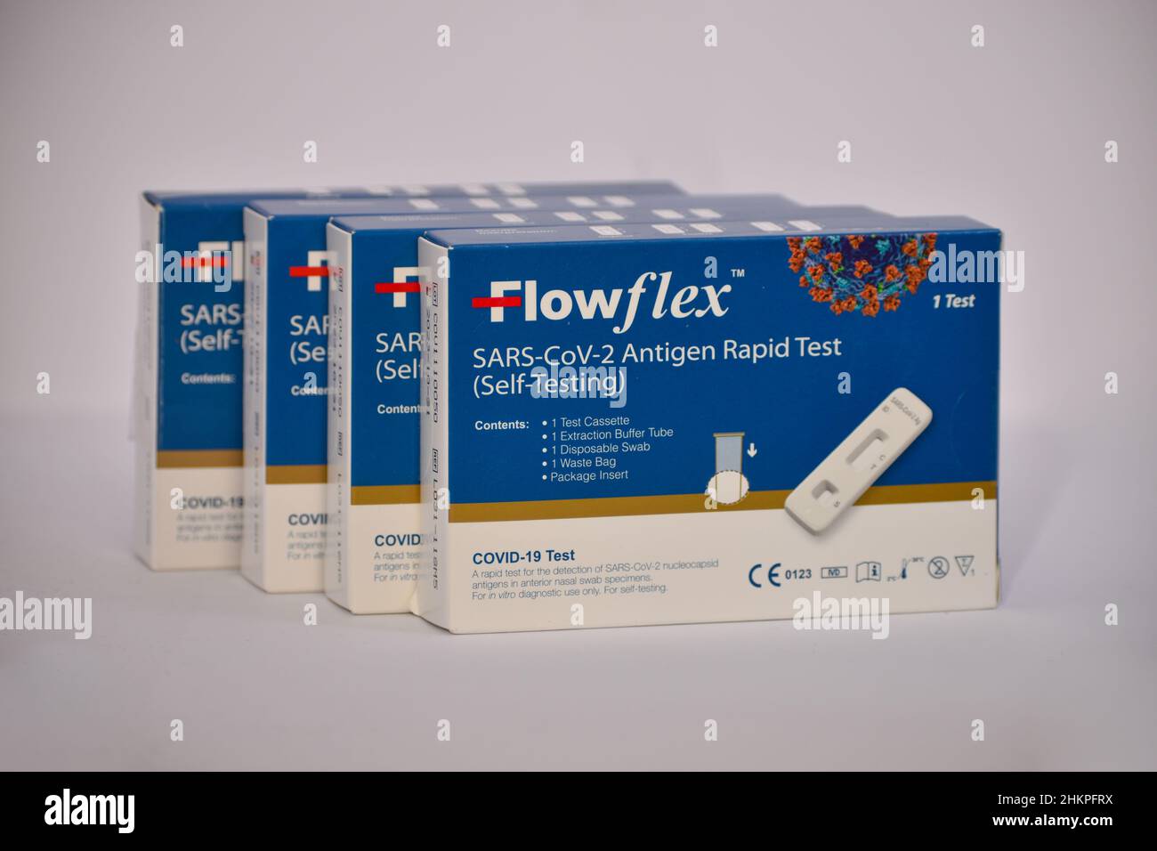 Flowflex at home antigen test kit Stock Photo Alamy