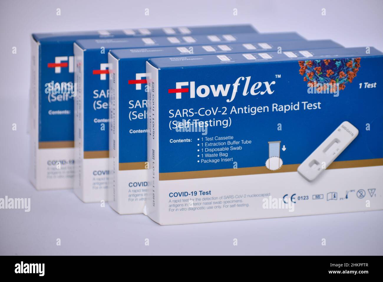 Flowflex at home antigen test kit Stock Photo Alamy