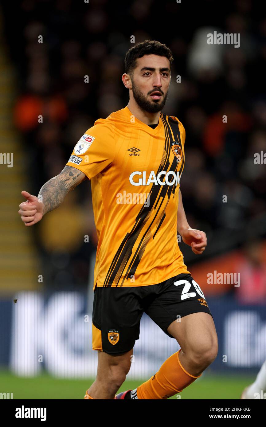 Allahyar Sayyadmanesh #20 of Hull City during the pre match warm up Stock  Photo - Alamy