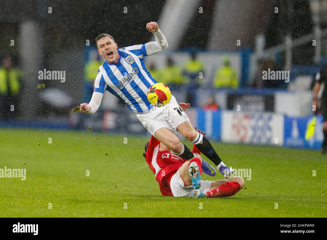 Huddersfield, UK. 05th Feb, 2022. Jordan Williams #2 of Barnsley ...