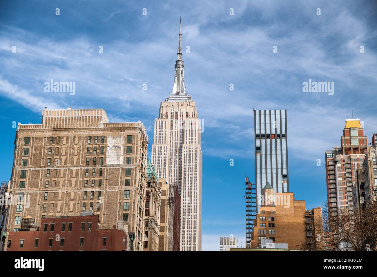 Aerial view of Midtown Manhattan skyline, New York City Stock Photo - Alamy