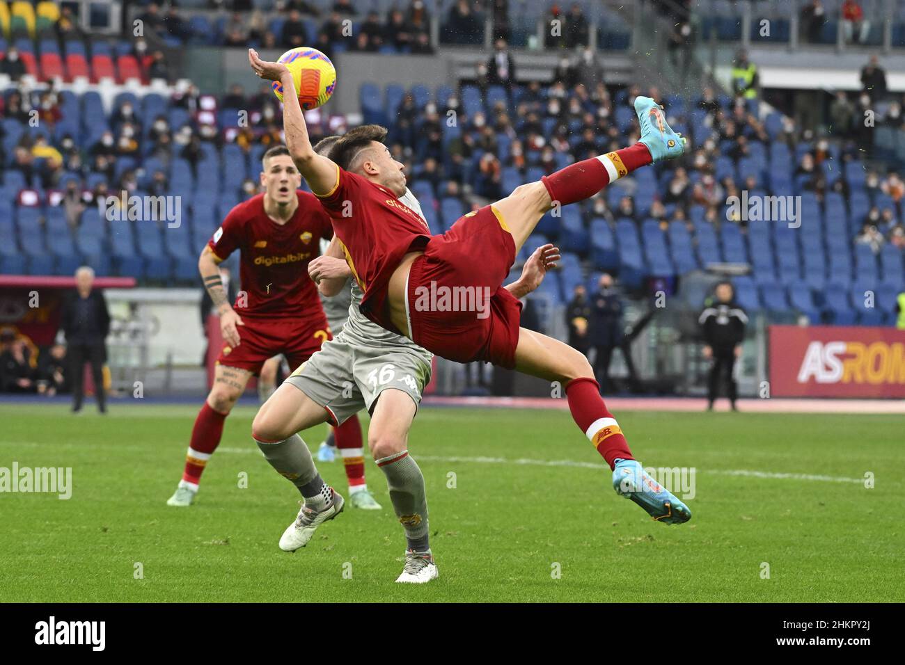 Italian Serie A: Genoa Cfc Vs As Roma - Dreamstime