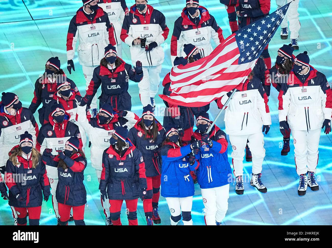 Peking, China. 04th Feb, 2022. Olympics Opening ceremony in the