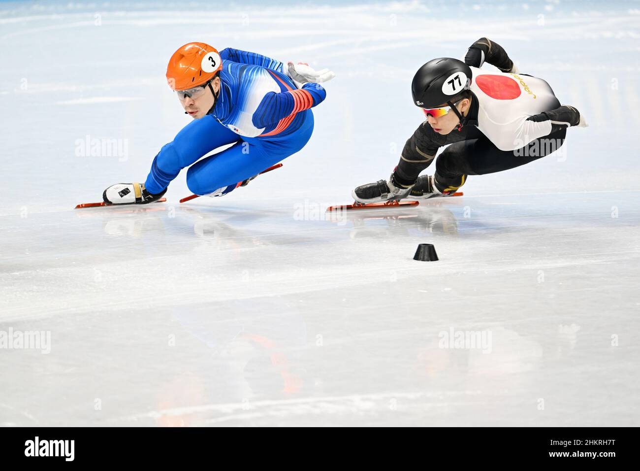 Beijing, China. Credit: MATSUO. 5th Feb, 2022. (L-R) Semen ELISTRATOV ...