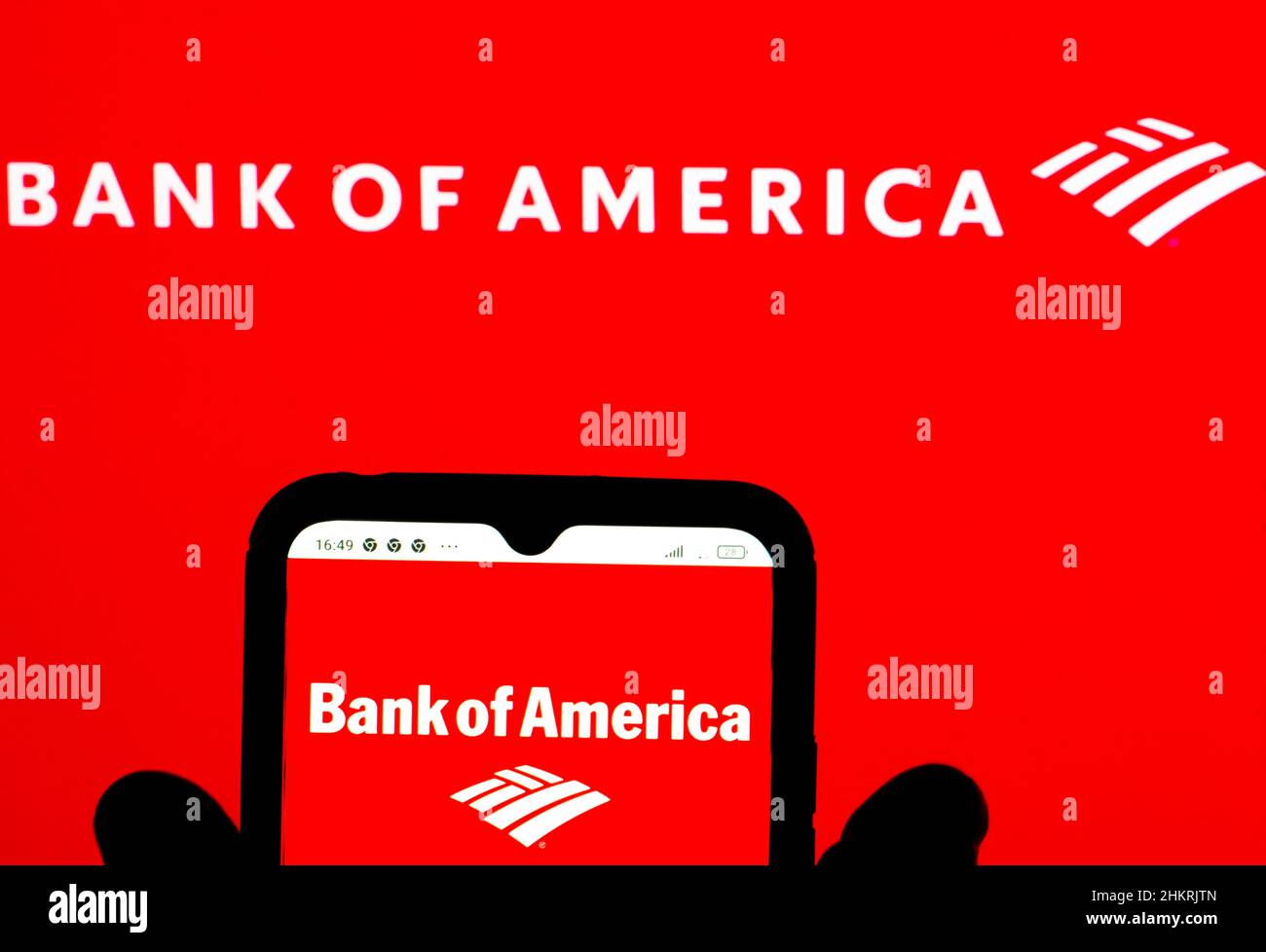 Bank america logo seen on hi-res stock photography and images - Alamy