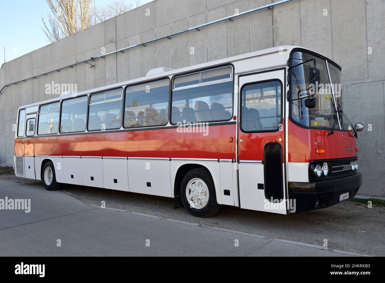 Ikarus 250.59 bus, by the Hungarian bus manufacturer Ikarus, Budapest,  Hungary, Magyarország, Europe Stock Photo - Alamy