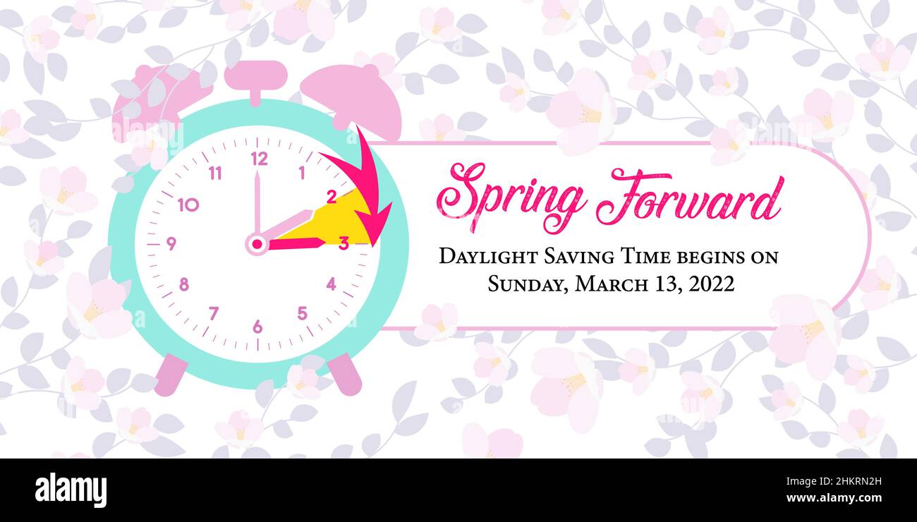 Daylight Saving Time. Clock Set To an Hour Ahead March 12, 2023 Stock  Vector - Illustration of march, line: 248528525