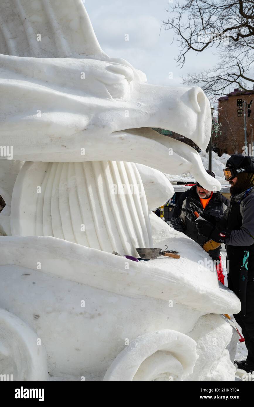 Photograph taken at Winterfest, a winter festival celebrating the cold
