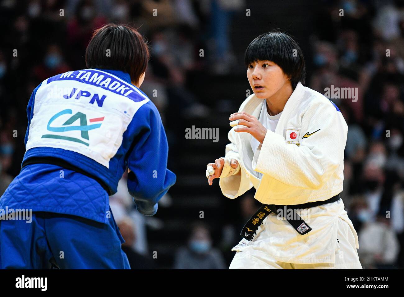 Women's -57 kg, Haruka Funakubo of Japan (gold medal) competes during the Paris Grand Slam 2022, IJF World Judo Tour on February 5, 2022 at Accor Arena in Paris, France - Photo Victor Joly / DPPI Stock Photo