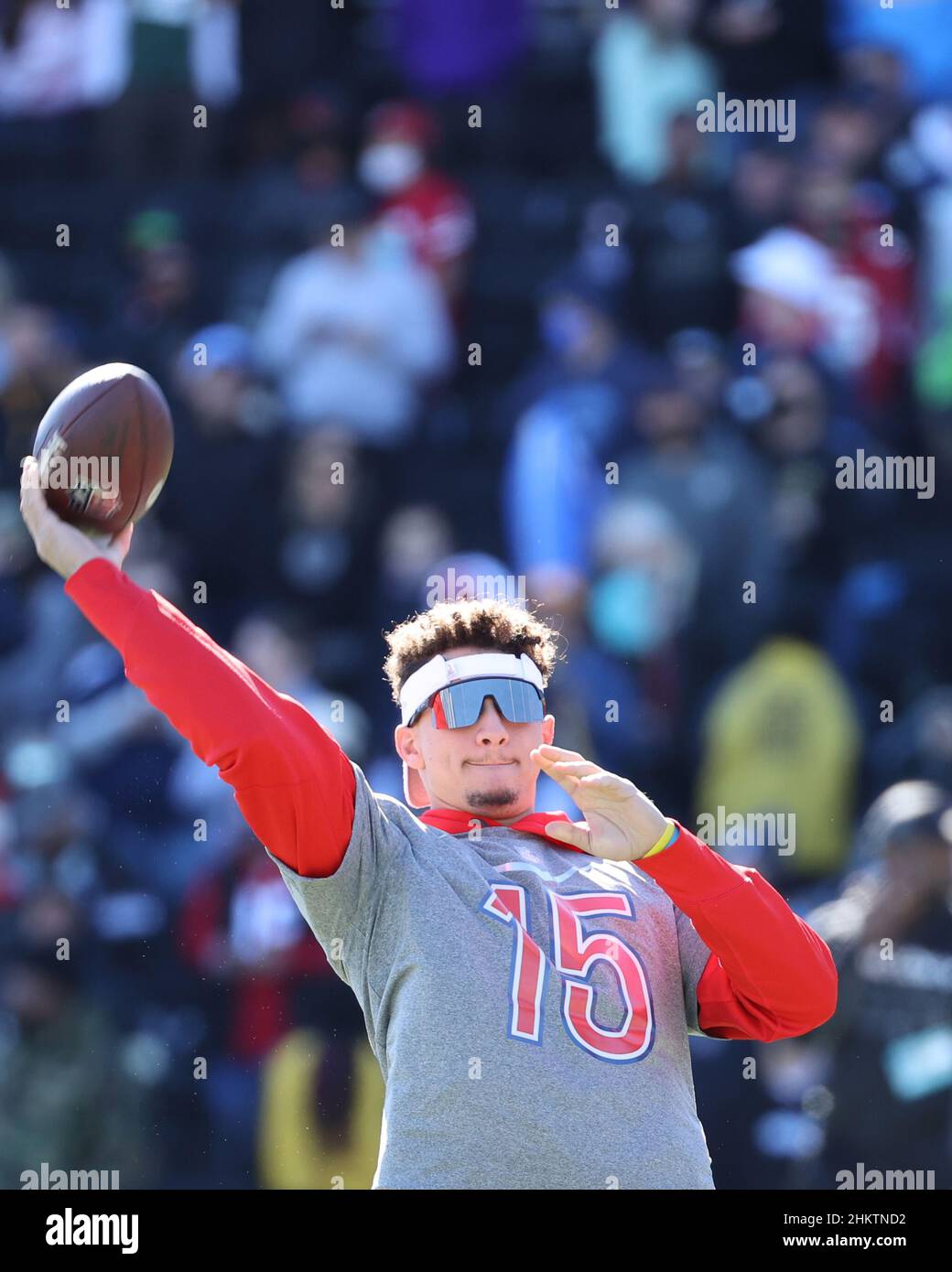 February 5, 2022: Cincinnati Bengals cheerleader during the AFC Pro Bowl  Practice at Las Vegas Ballpark in Las Vegas, Nevada. Darren Lee/(Photo by  Darren Lee/CSM/Sipa USA Stock Photo - Alamy