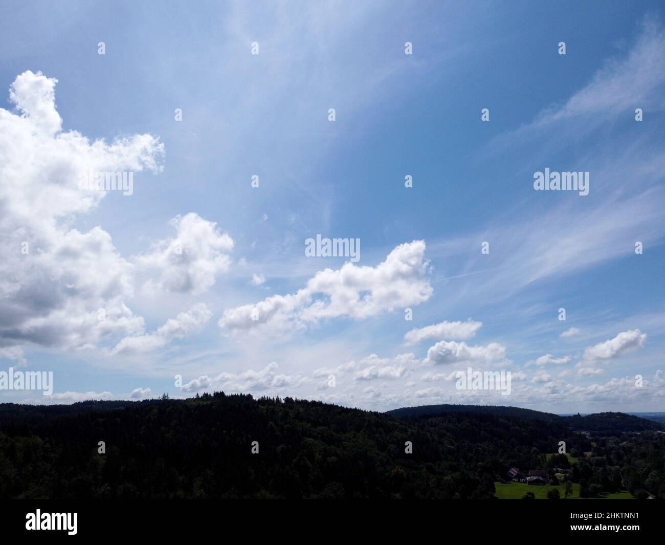 Sky is cloudy gray white hi-res stock photography and images - Alamy