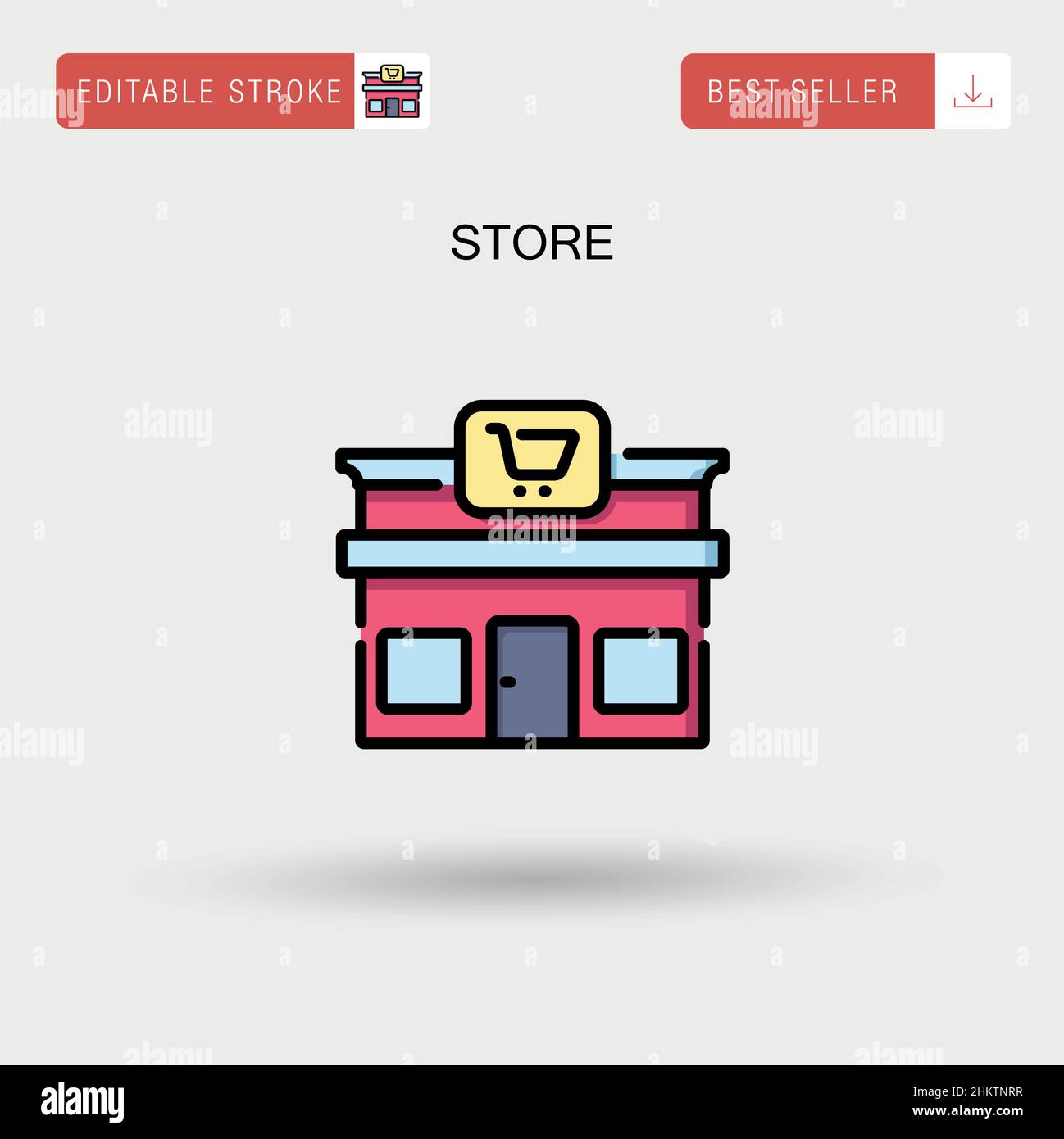 Food promotion store Stock Vector Images - Alamy