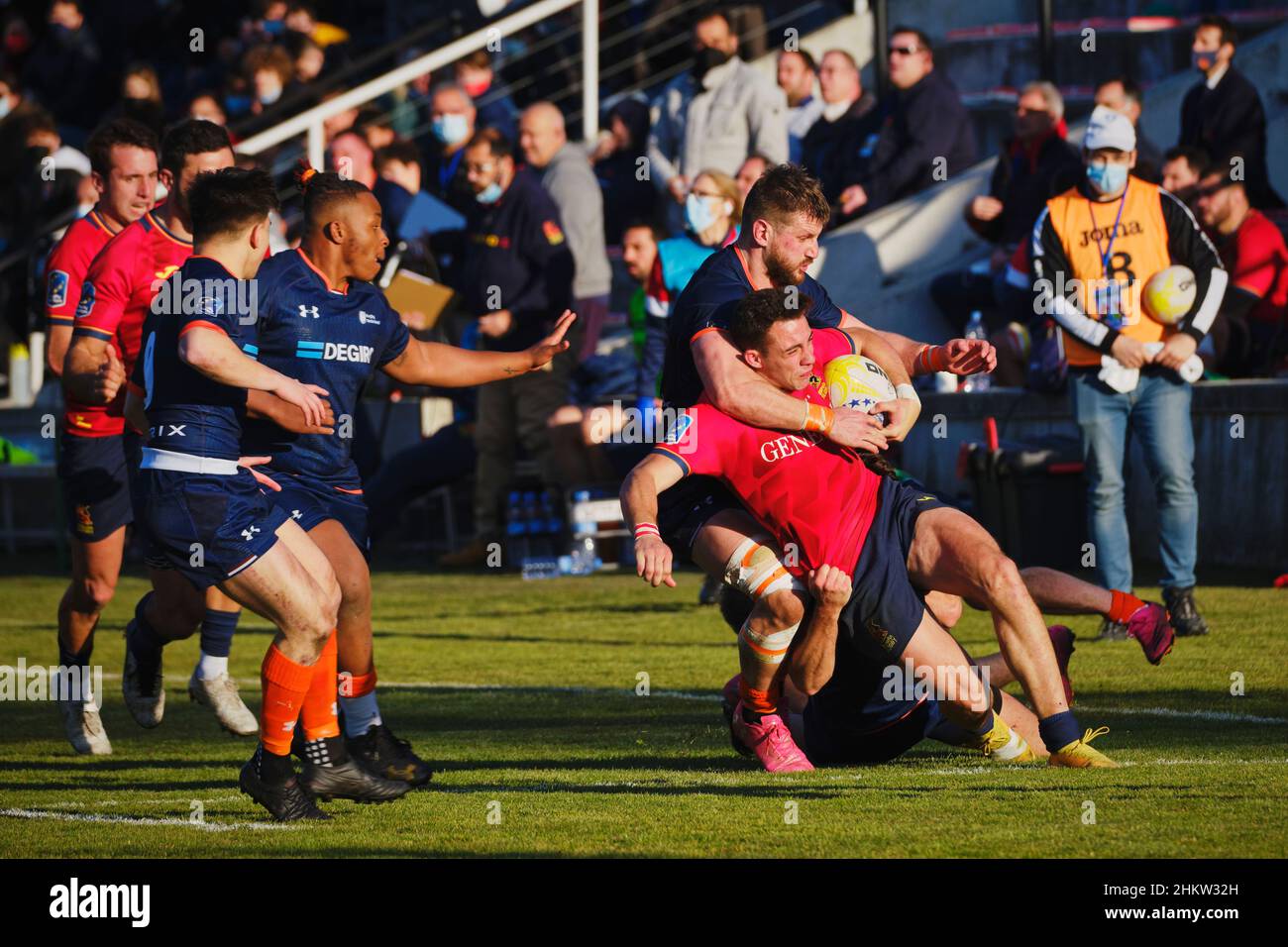 Rugby europe championship 2022 spain v netherlands hi-res stock photography and images