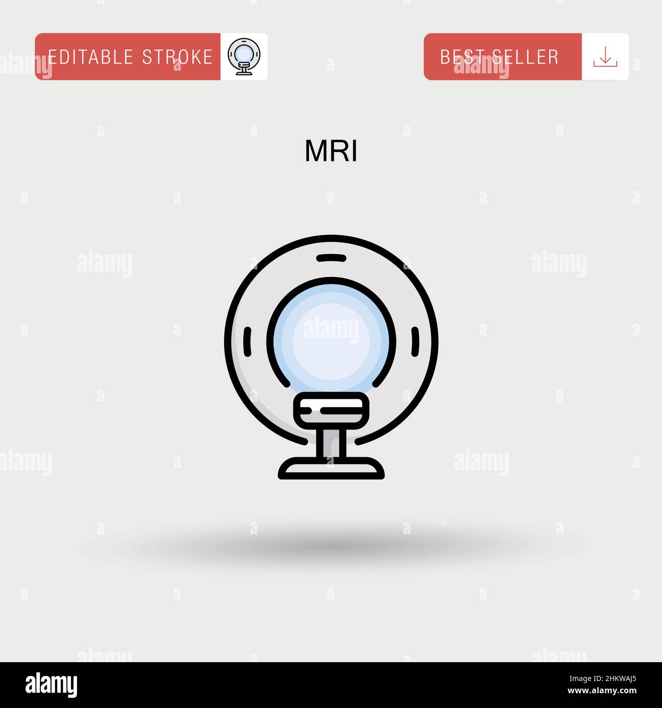 Ray scanner icon simple Stock Vector Images - Alamy
