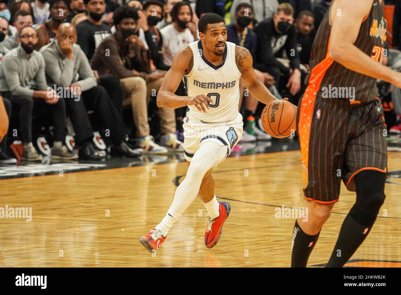 Orlando, Florida, USA, February 5, 2022,Memphis Grizzlies Shooting