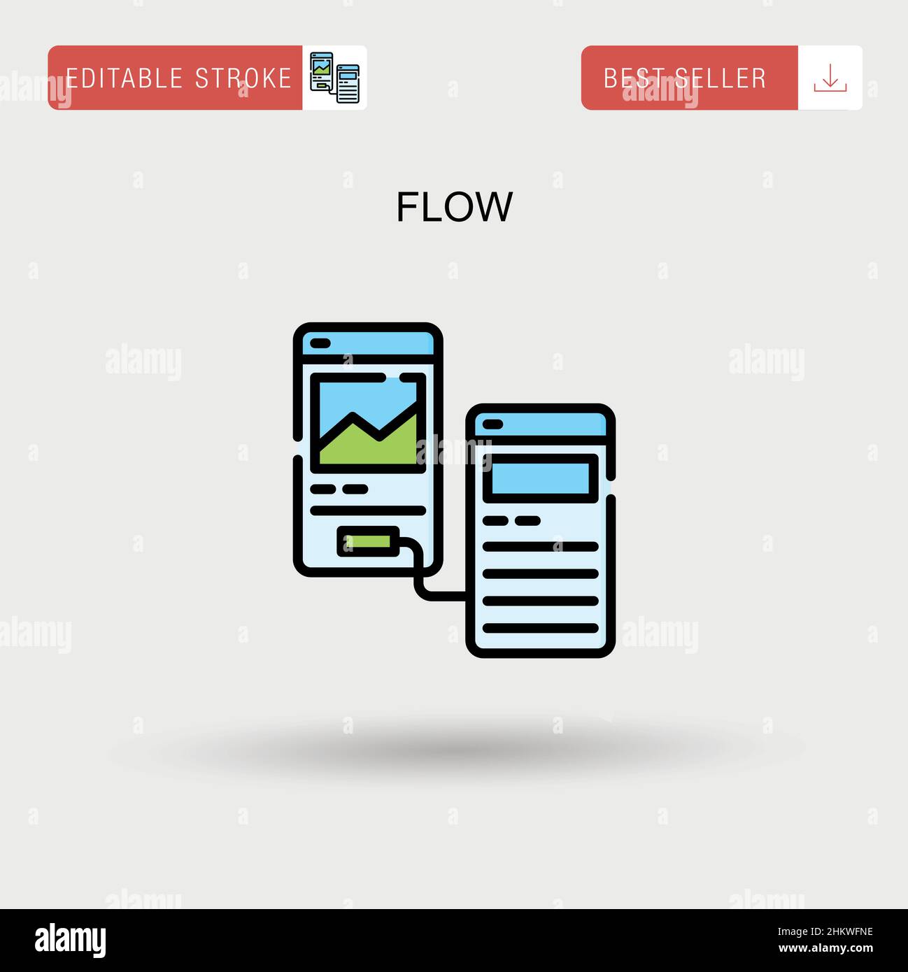 Process flow vector diagram hi-res stock photography and images - Alamy image.