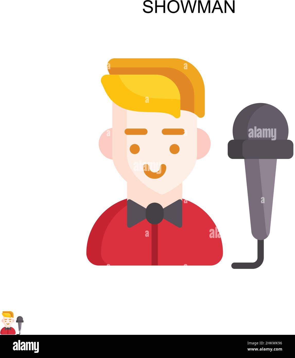 Tuxedo presenter Stock Vector Images - Alamy