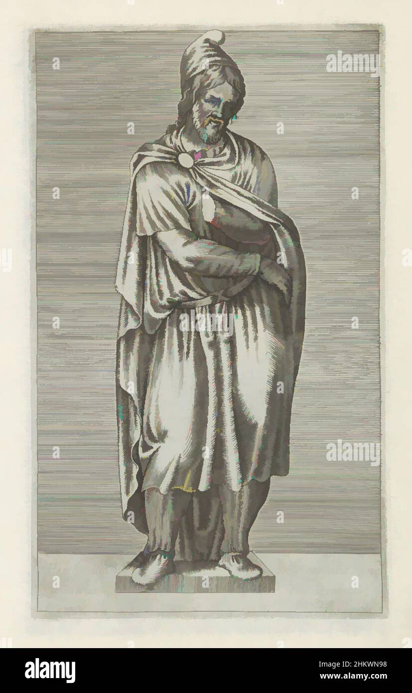 Art inspired by Sculpture of a barbarian prisoner, Parthorum rex ...