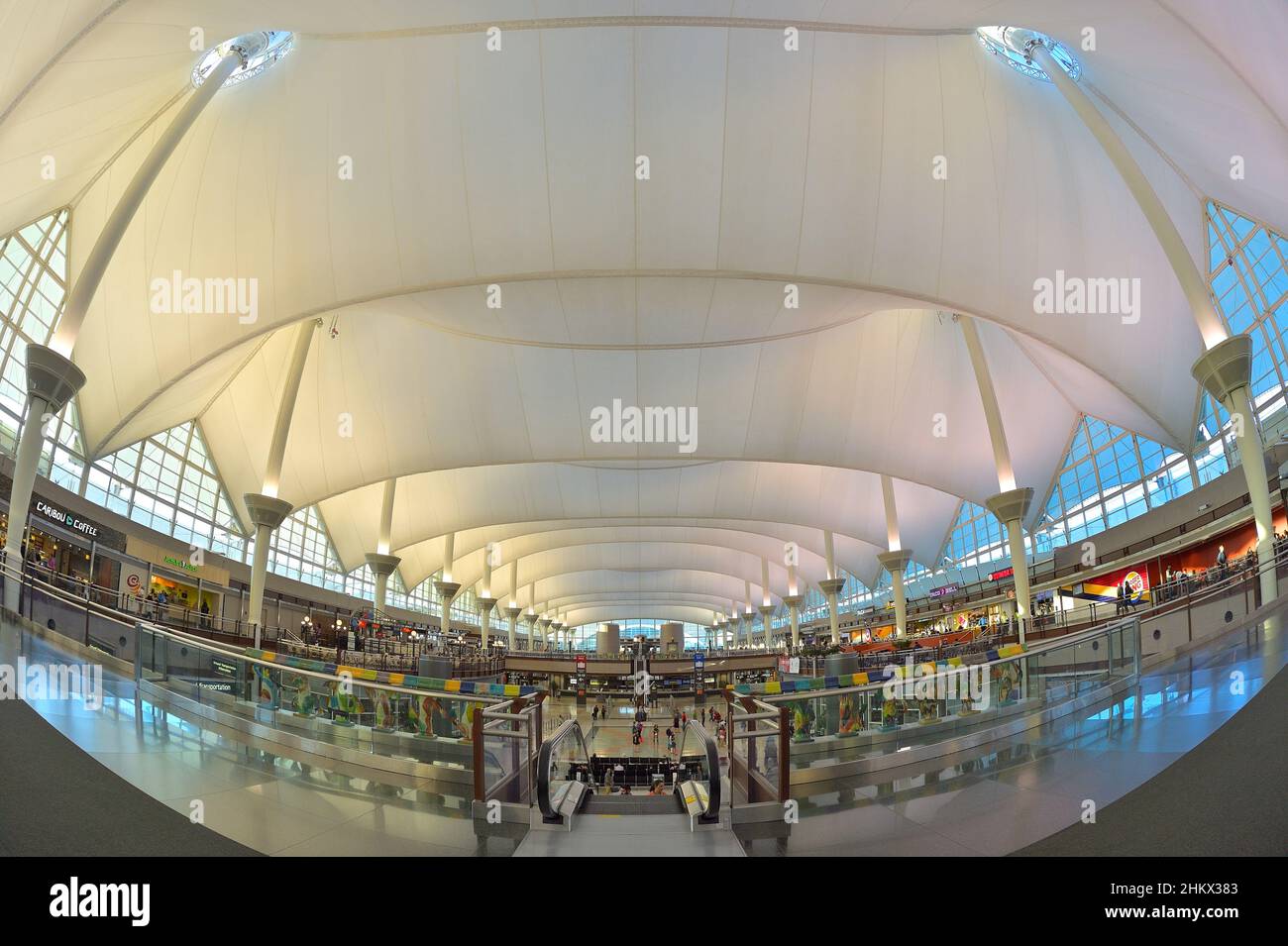 Denver airport roof hires stock photography and images Alamy