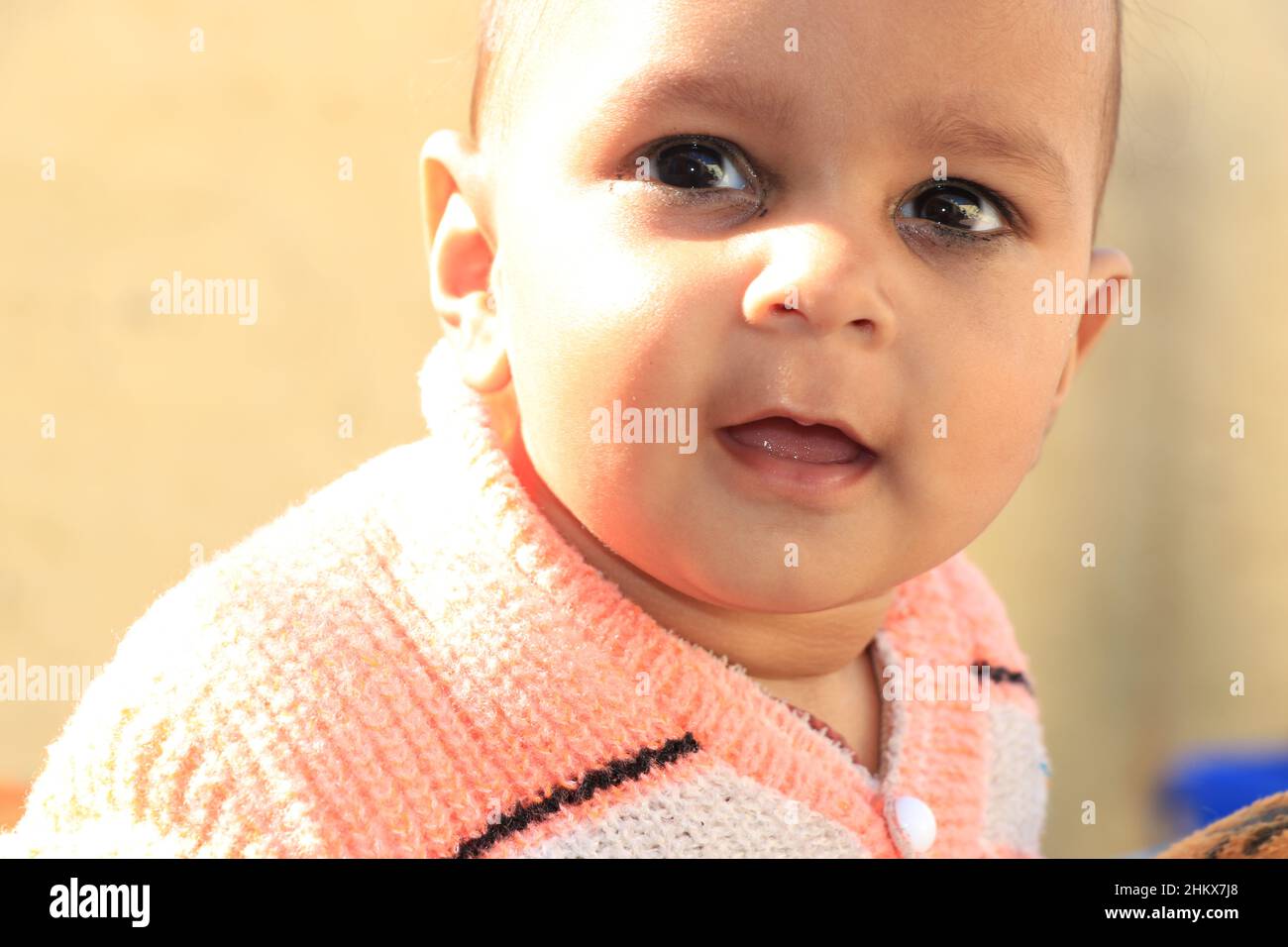 cute happy indian child. Stock Photo