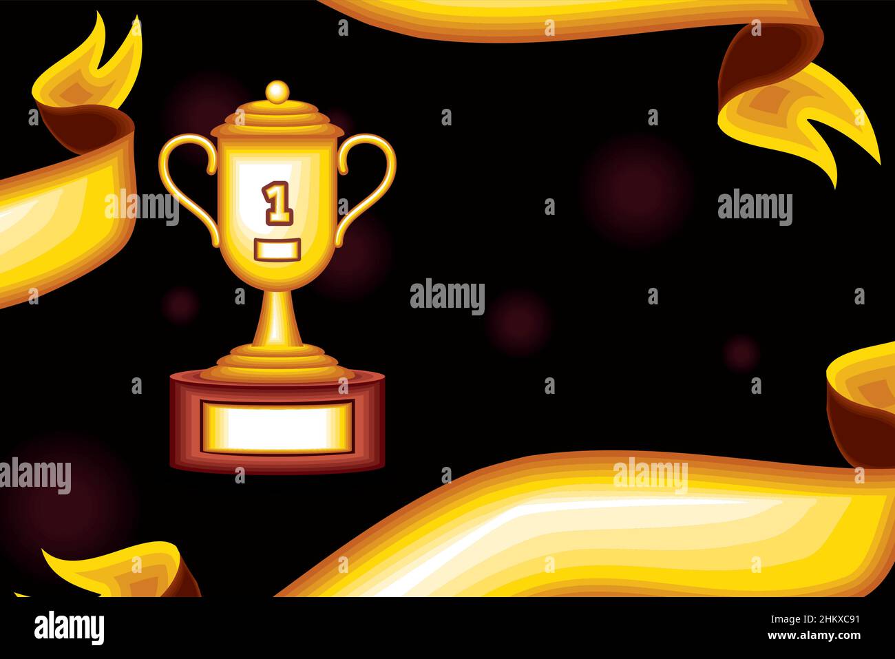 golden trophy award Stock Vector Image & Art - Alamy