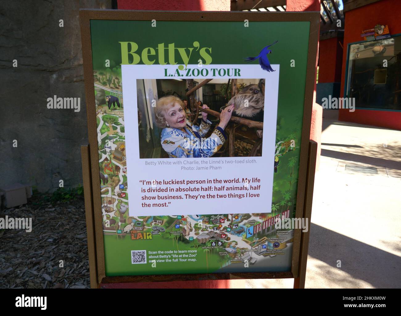 Los Angeles, California, USA 21st January 2022 Betty White's Zoo Tour