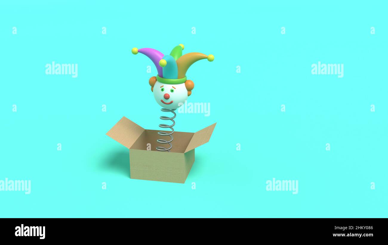 Scary clown drawing hi-res stock photography and images - Alamy