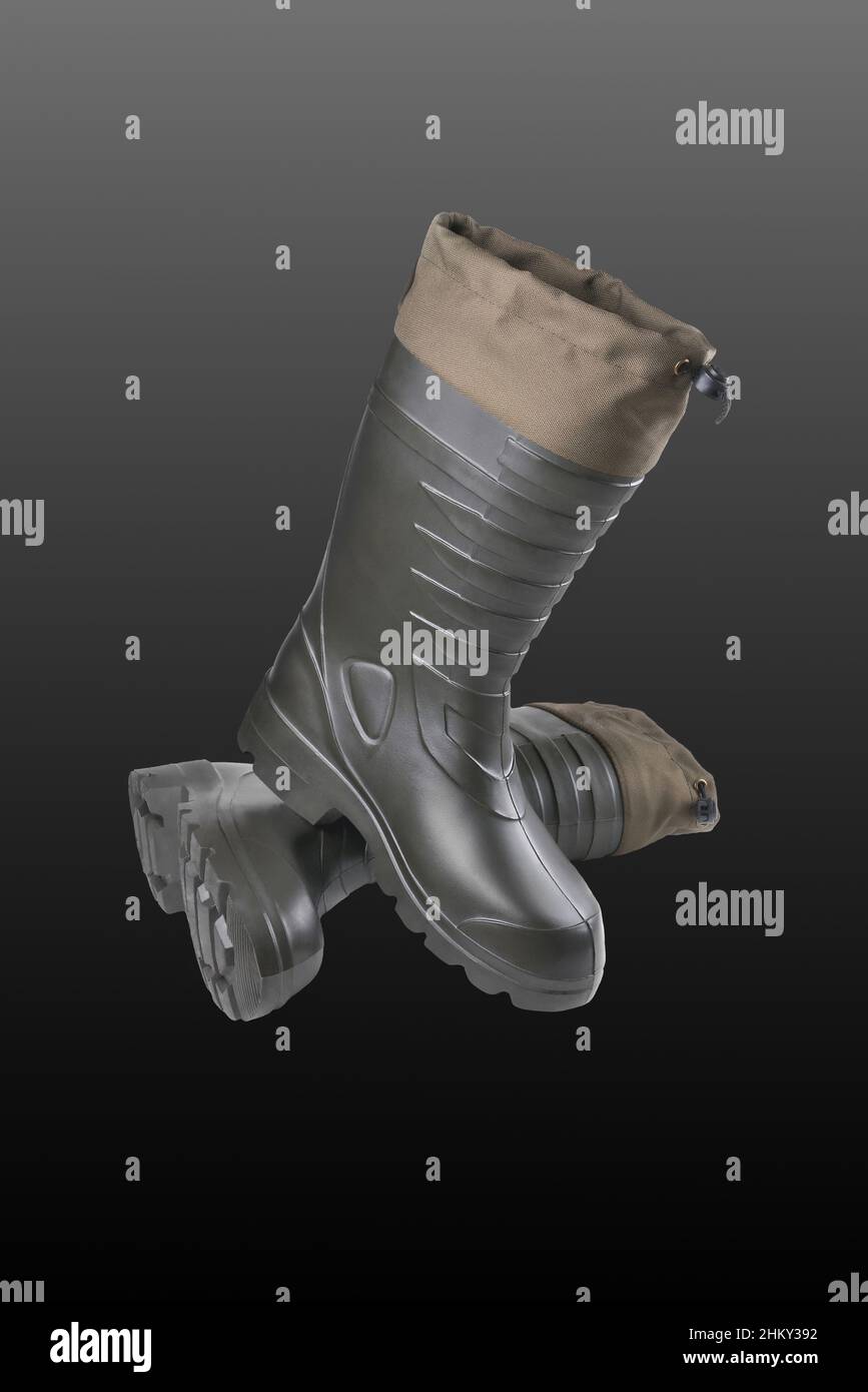 Hunting and shop fishing gumboots