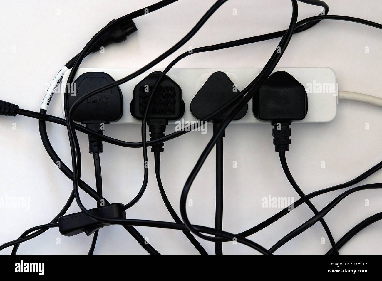 Extension lead hi-res stock photography and images - Alamy