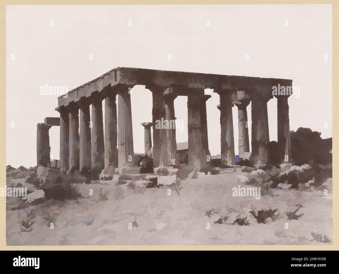 Temple of athena aegina hi-res stock photography and images - Alamy