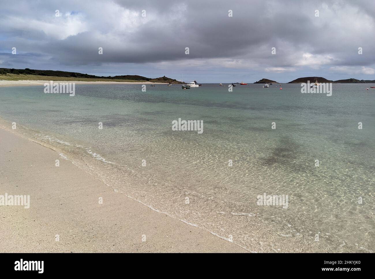 Par Beach, St Martin's - Isles of Scilly - UK Stock Photo