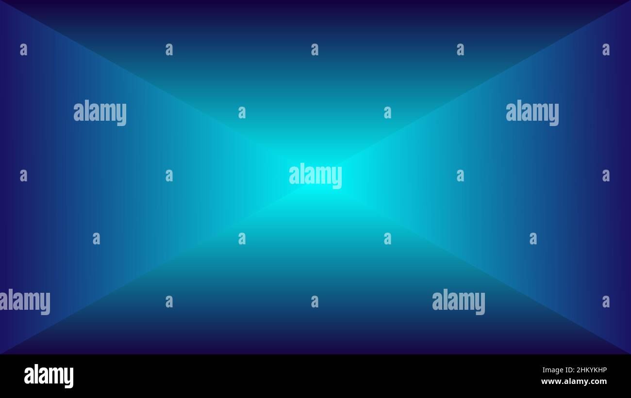 Gradient blue light abstract background Stock Vector