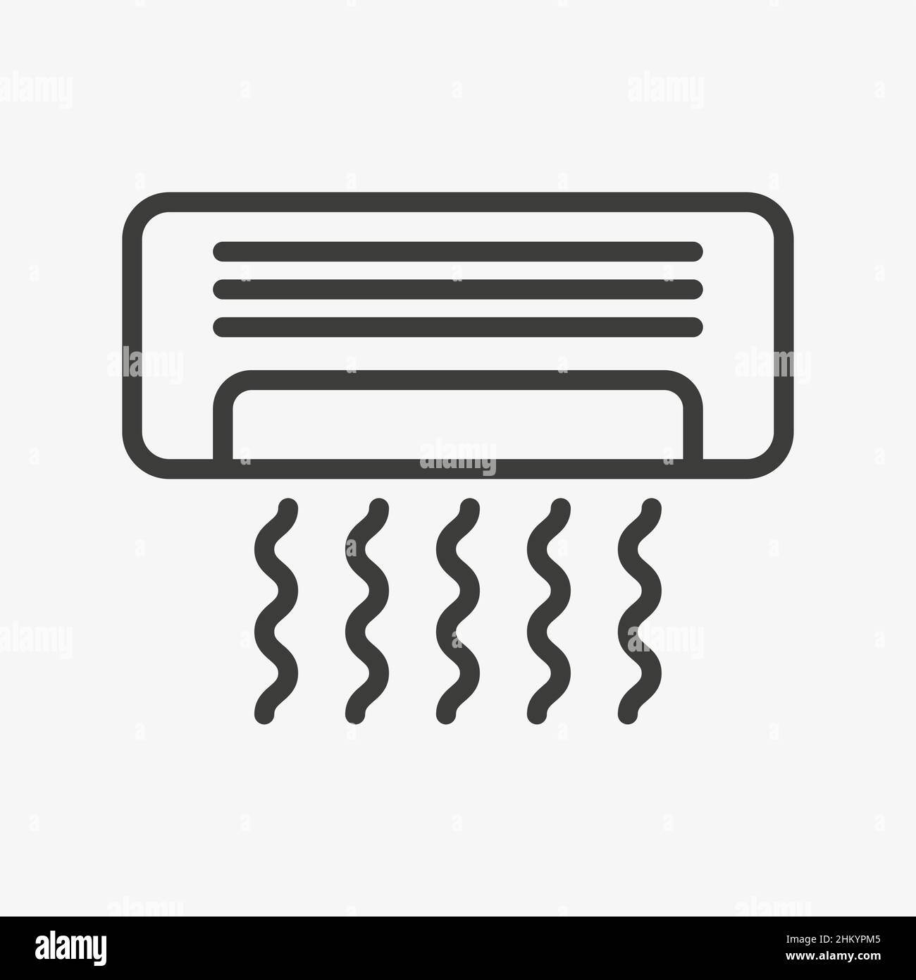Air conditioning vector icon on white background Stock Vector Image ...