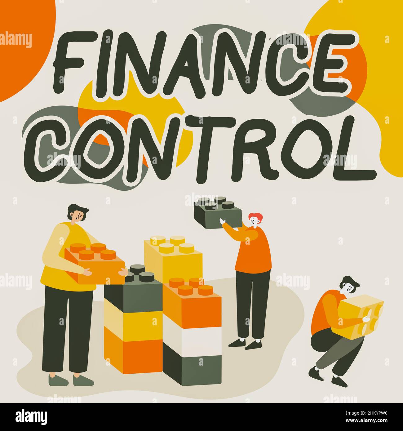 Text sign showing Finance Control. Word Written on procedures that are ...