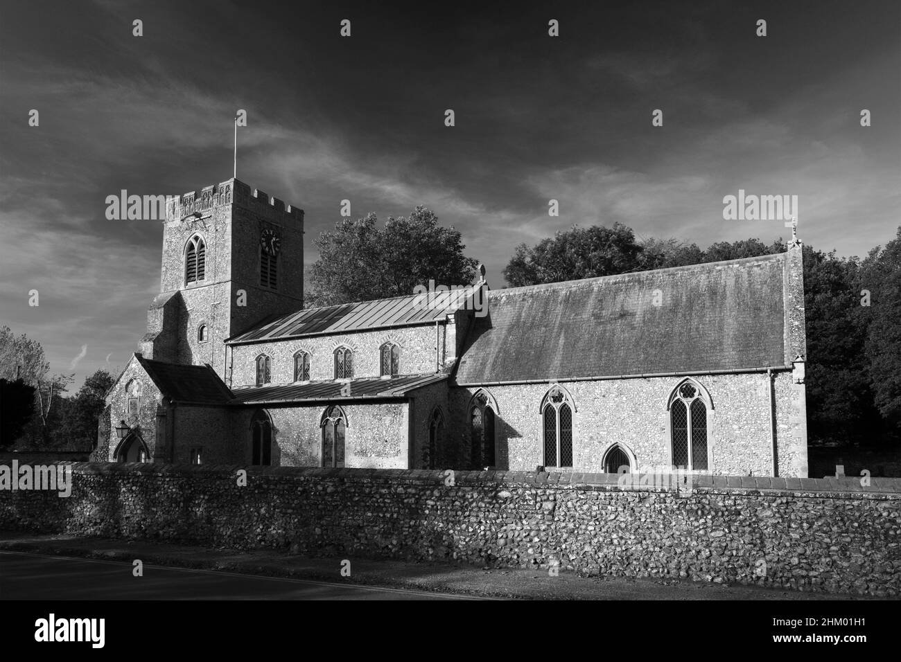 St Marys church, Burnham Market village, North Norfolk, England, UK ...