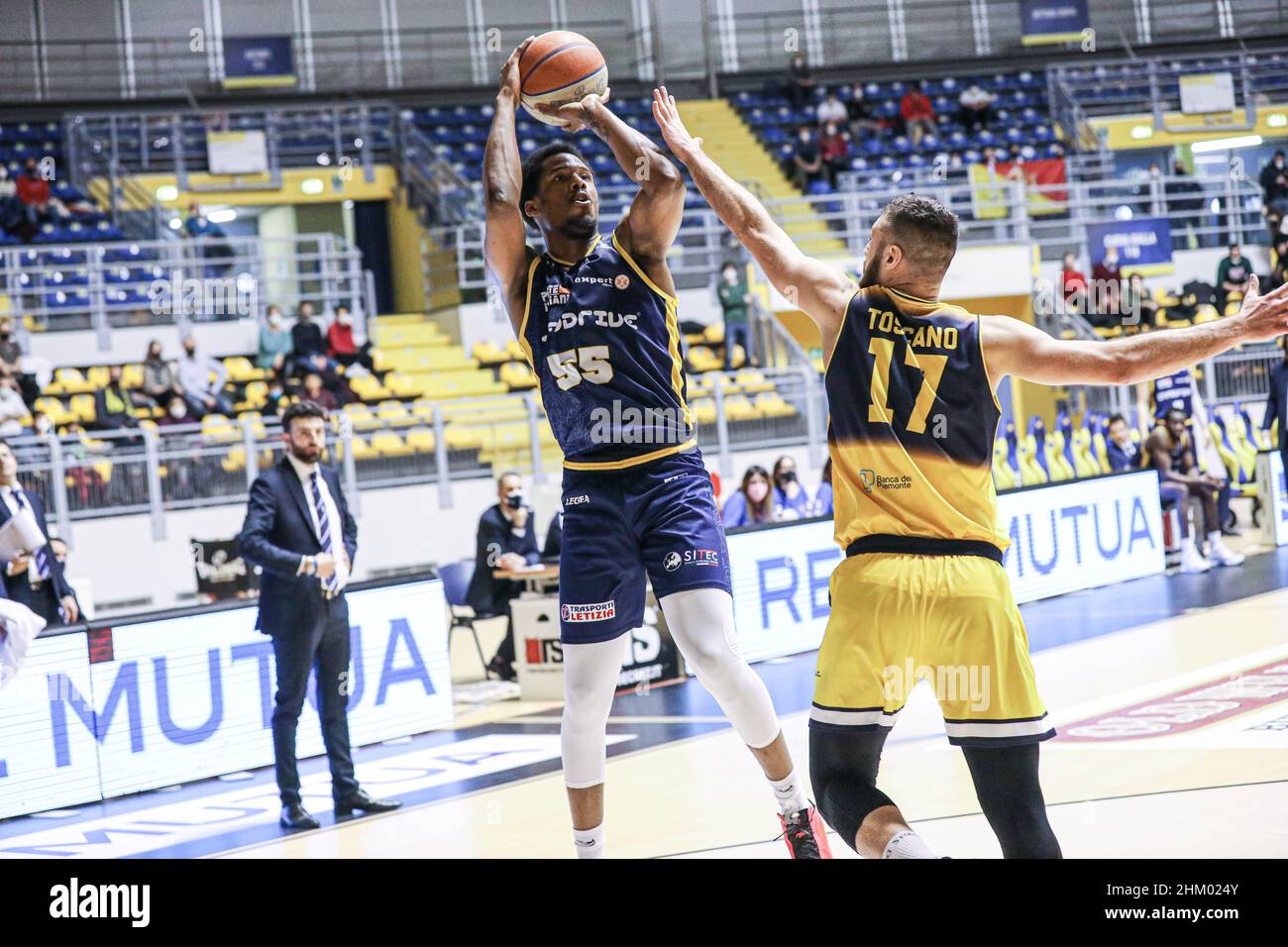 Italy Basket, 6 febbraio 2022 LNP A2 Reale Mutua Torino Vs Orlandina Basket Stock Photo Alamy