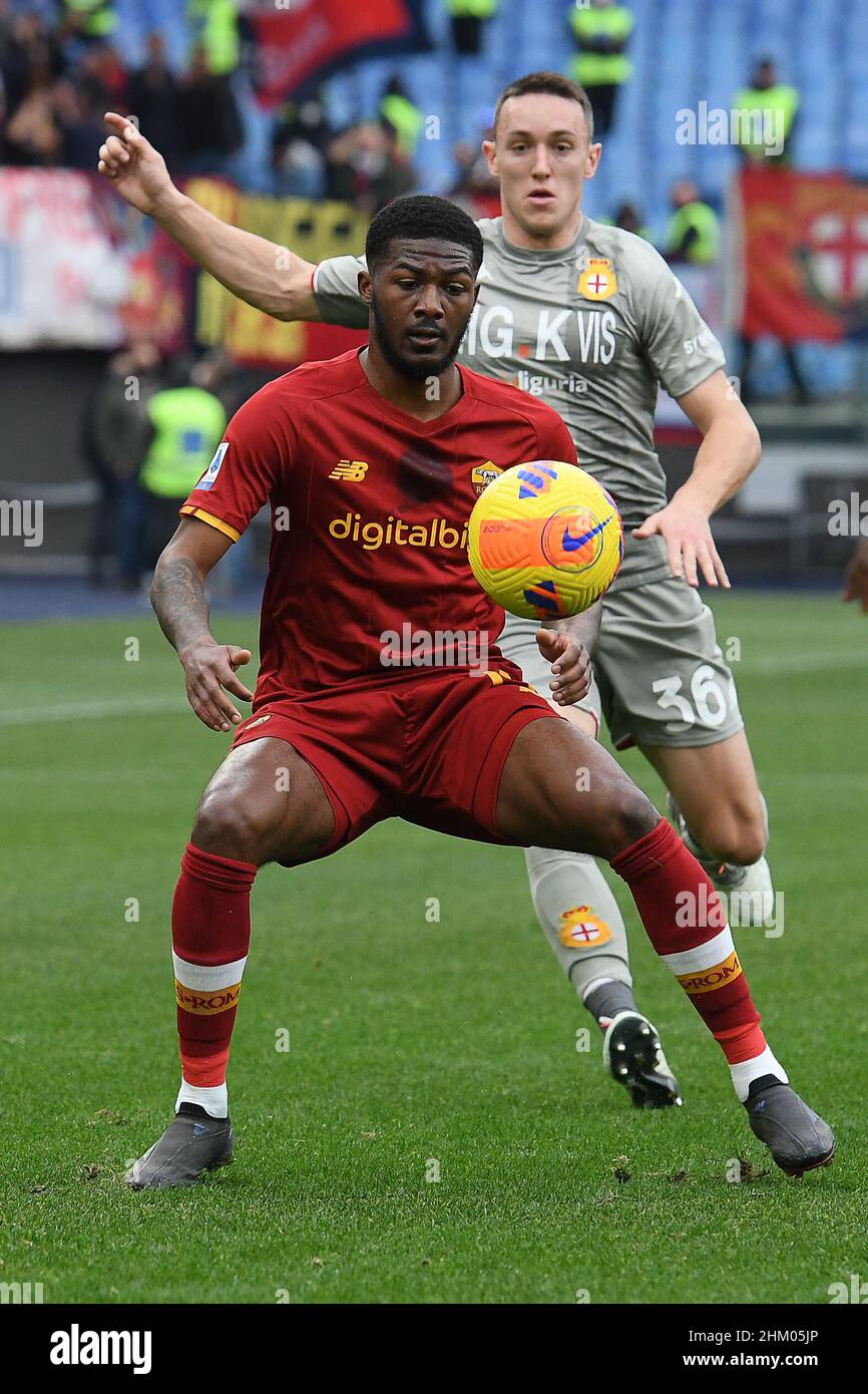 AS Roma v Genoa CFC - Serie A Silvan Hefti of Genoa CFC during the Serie A