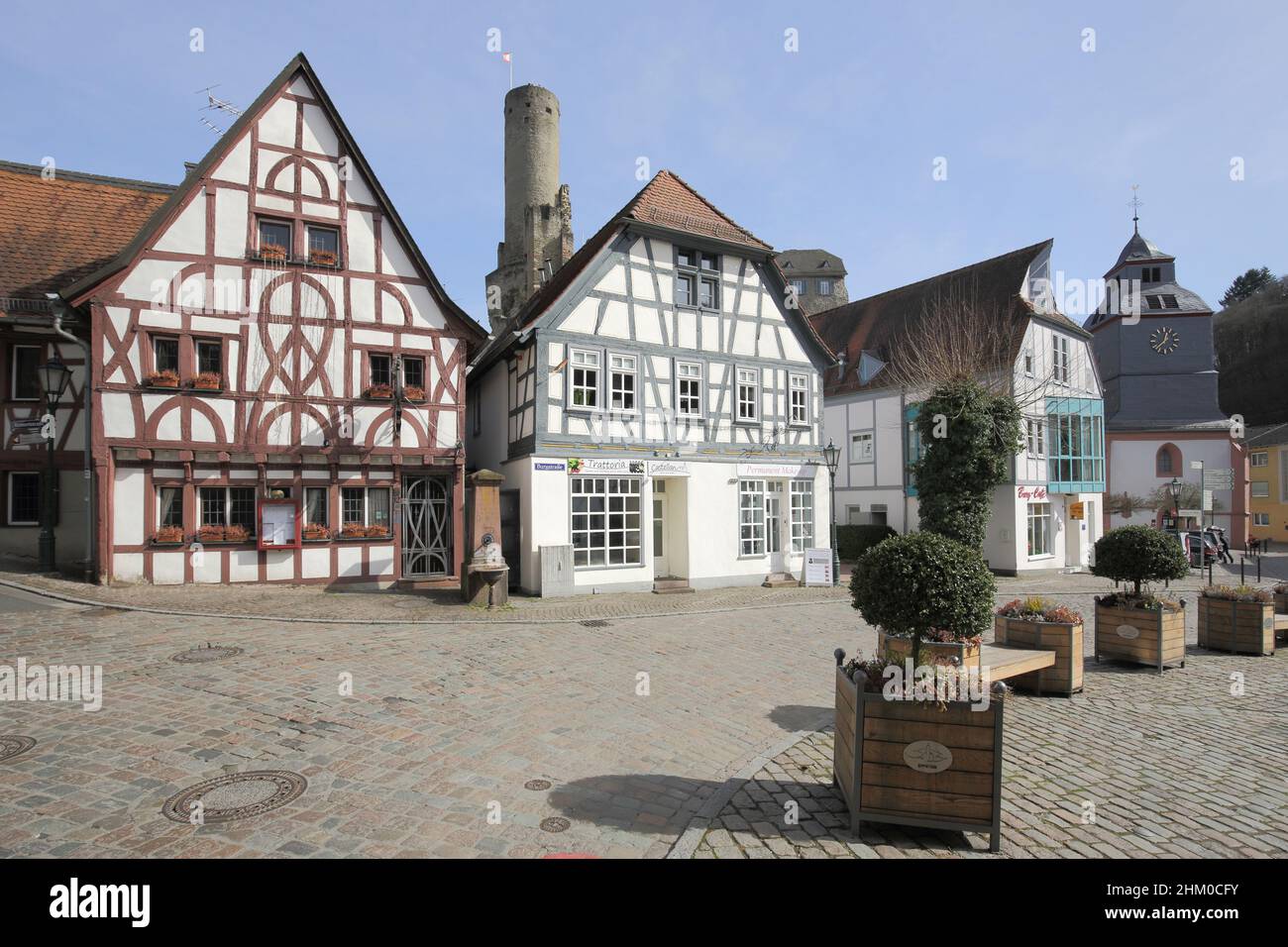 Burgstrasse street hi-res stock photography and images - Alamy