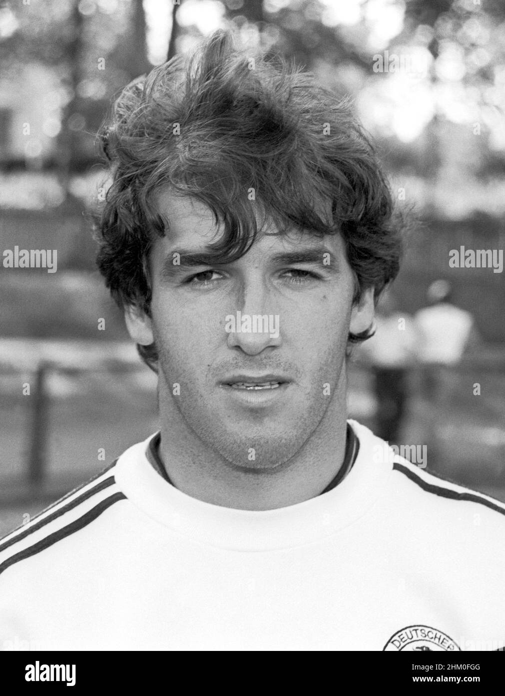 KARLHEINZ RIEDLE Football Lazio and the German national team to European Championship in Sweden Stock Photo