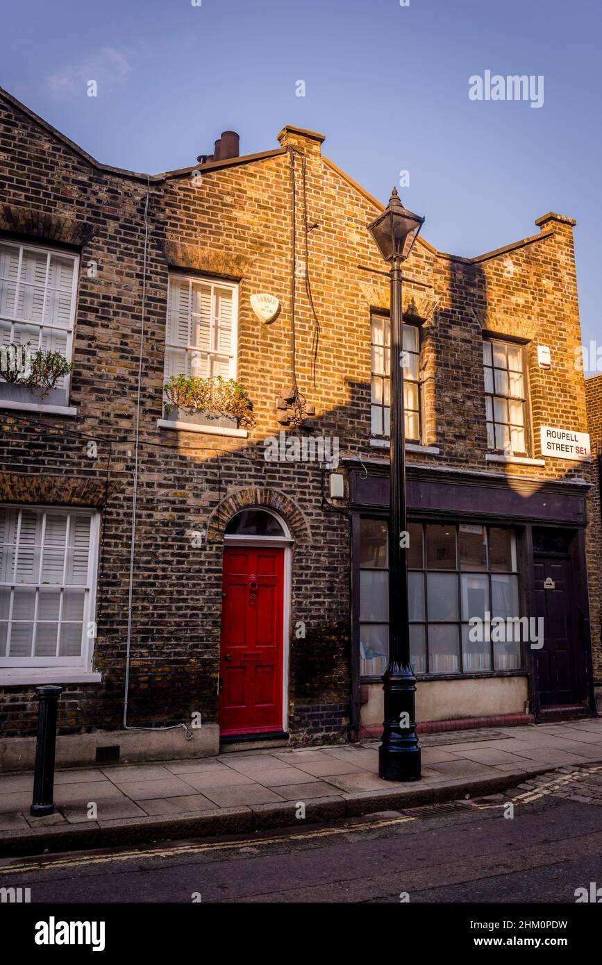workers' cottages,, Roupell street, London, SE1