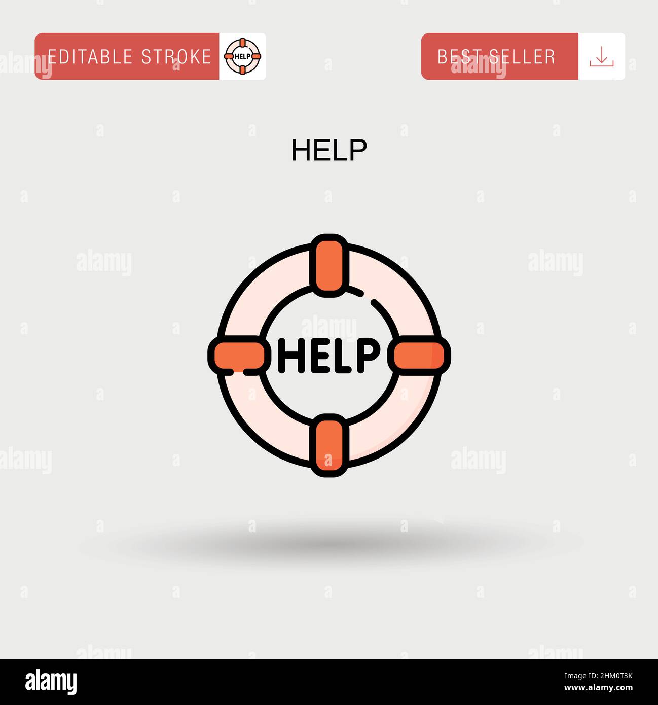 Help Simple vector icon Stock Vector Image & Art - Alamy