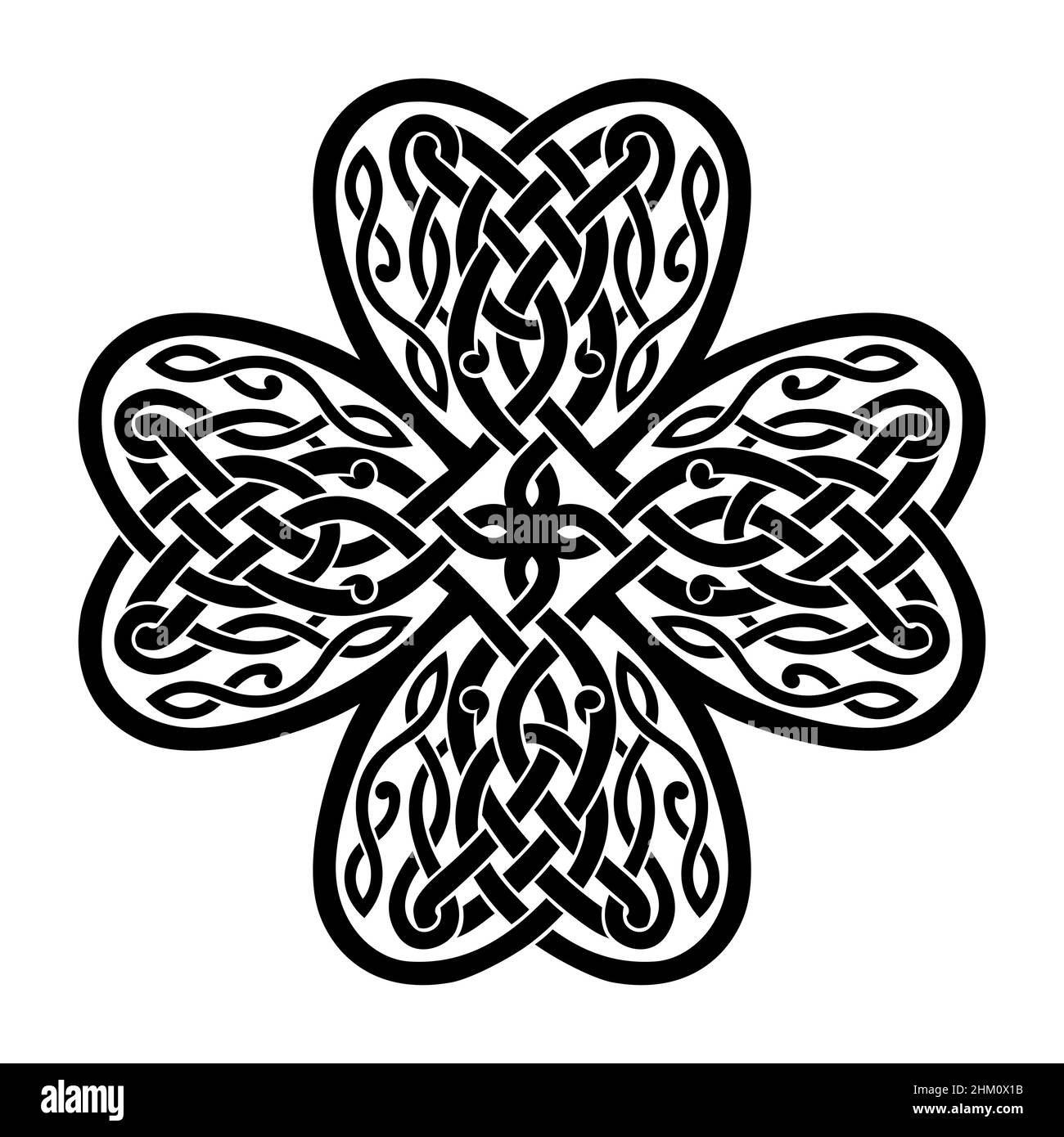 Four leaf clover tattoo hi-res stock photography and images - Alamy
