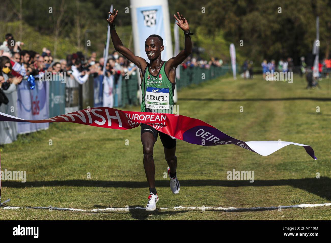 Oeiras, 02/06/2022 - Cross Country European Champion Clubs' Cup,s  morniorning at the Jamor Sports Complex in Oeiras. Rodrigue Kwizera ( Pedro  Rocha / Global Images/Sipa USA Stock Photo - Alamy