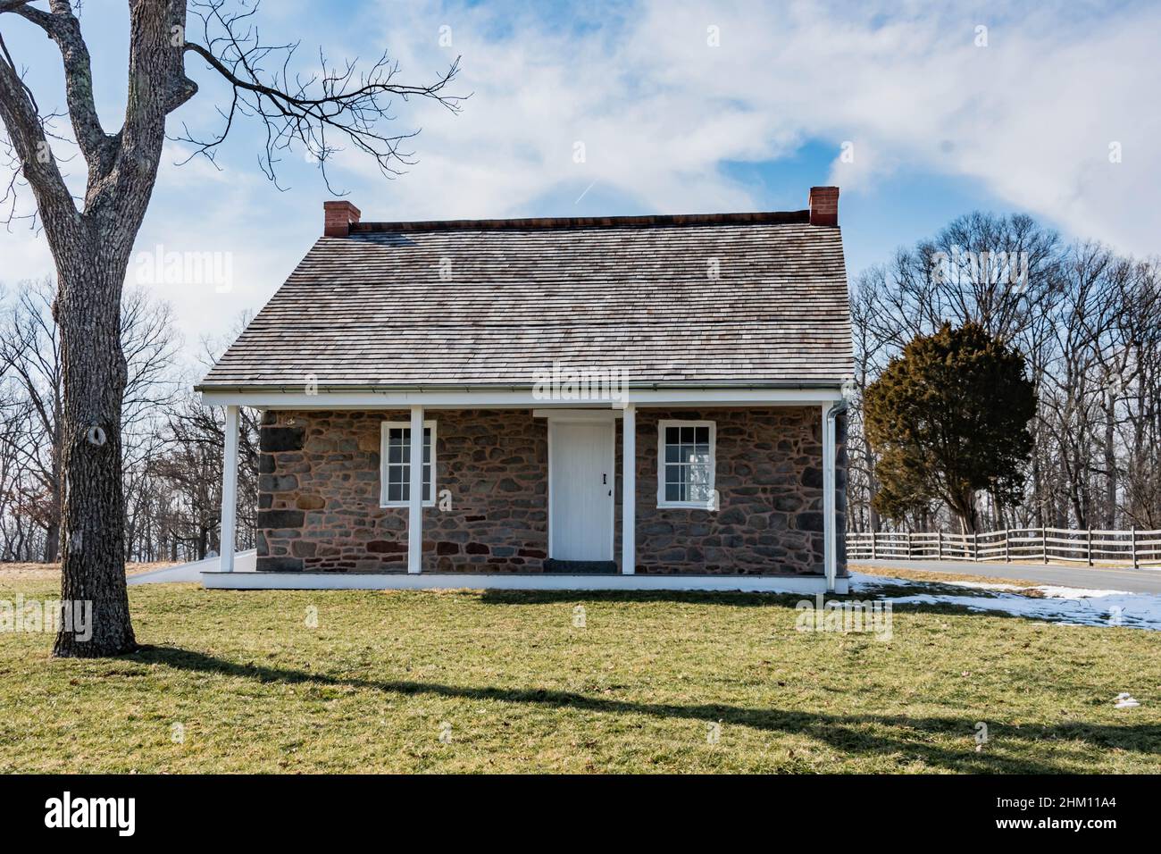 The Warfield House, Gettysburg National Military Park, Pennsylvania