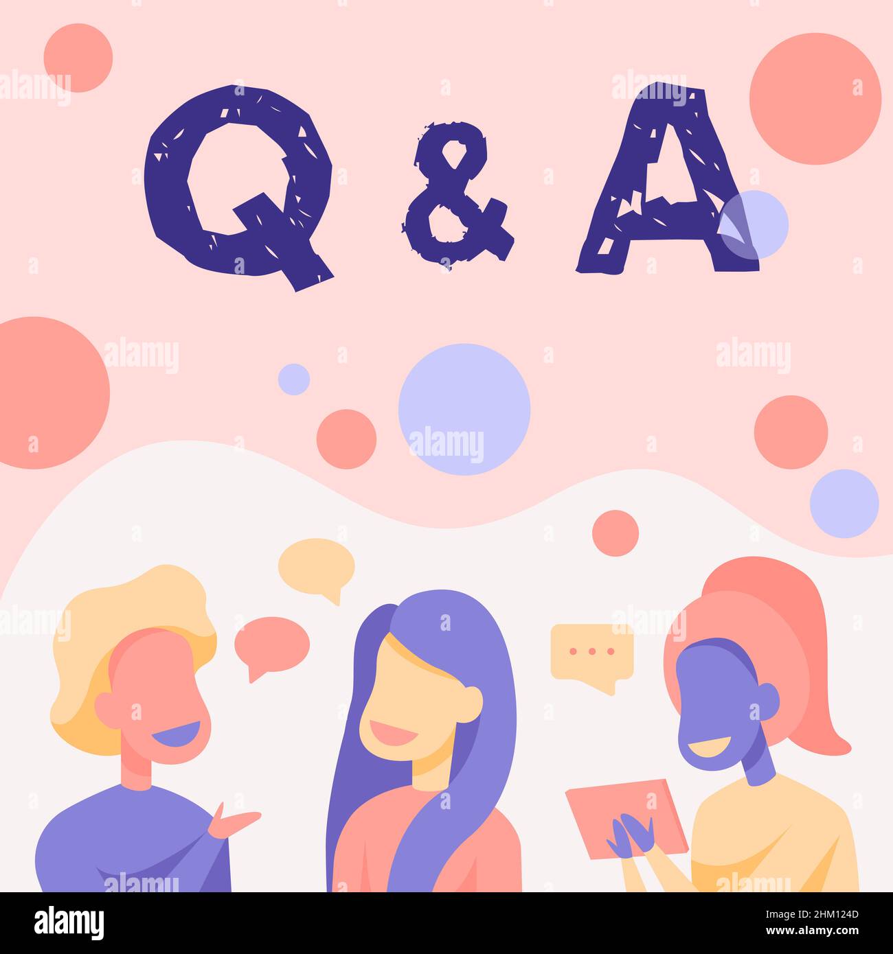Inspiration showing sign Q And A. Word for defined as questions being ...