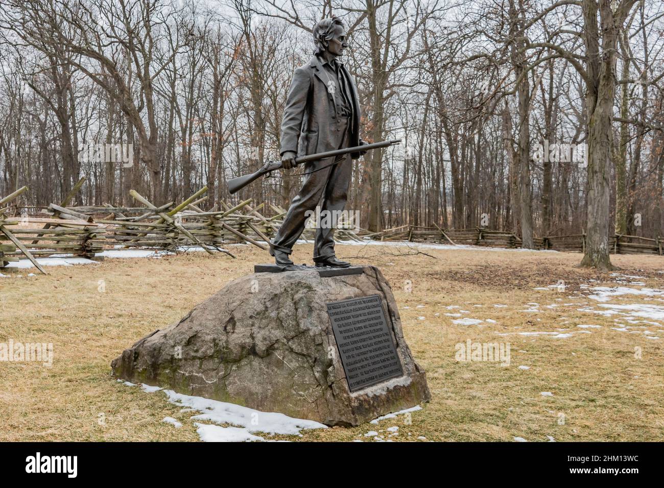 John Burns, Citizen Soldier, Gettysburg National Military Park