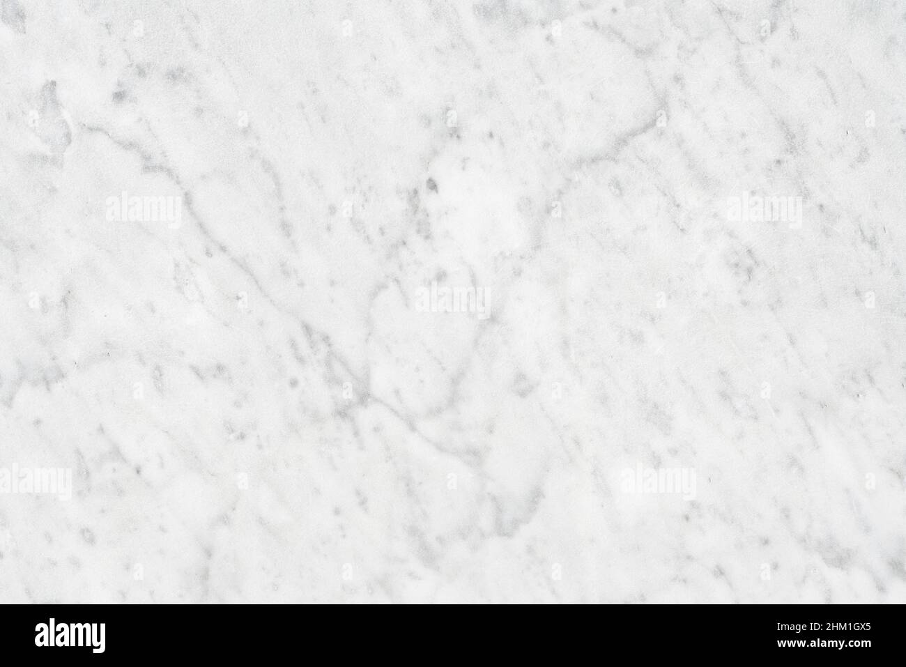 White Carrara Marble texture, background or pattern for bathroom or kitchen white countertop. High resolution. Stock Photo