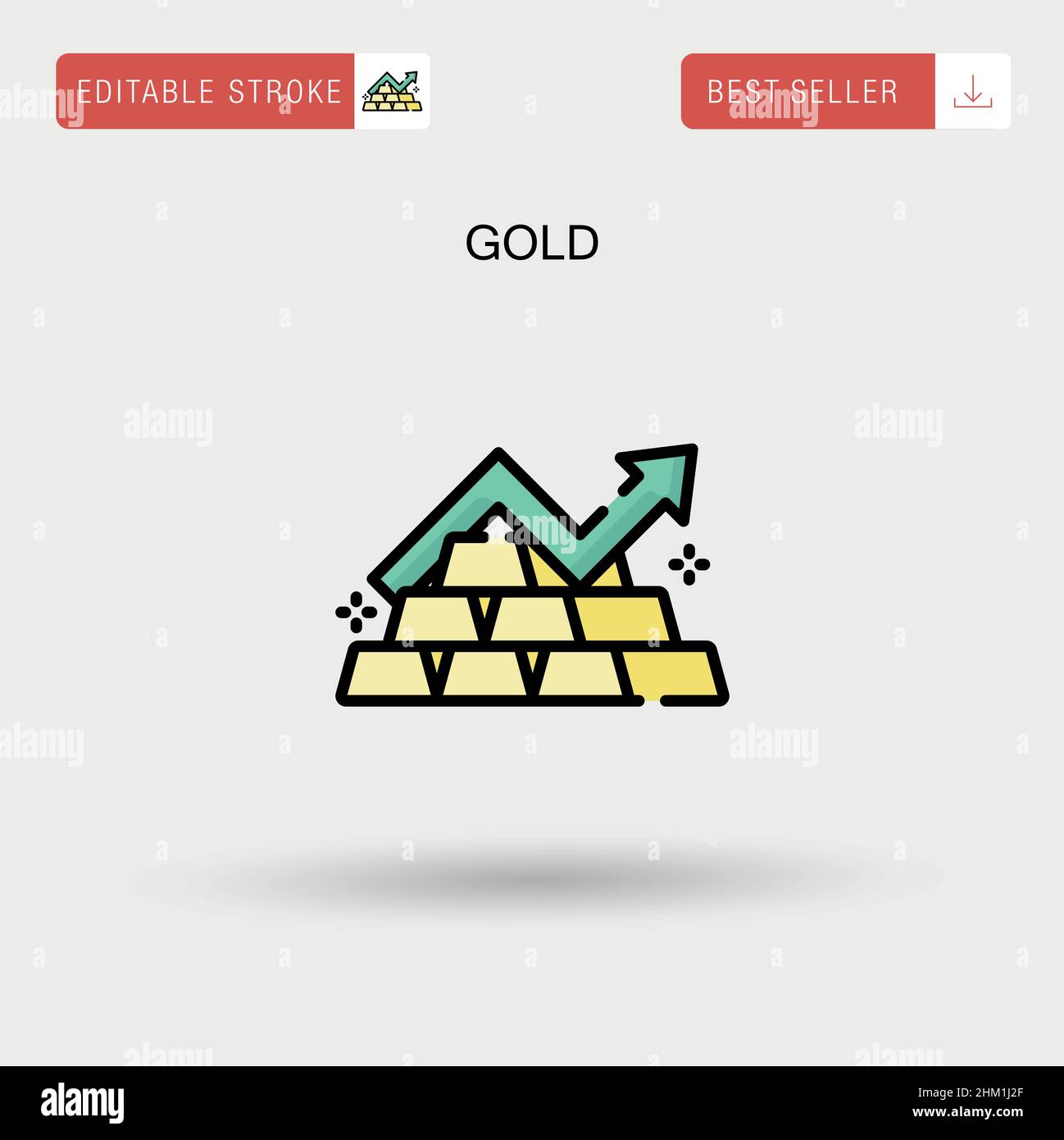 Gold metallic surface Stock Vector Images Alamy