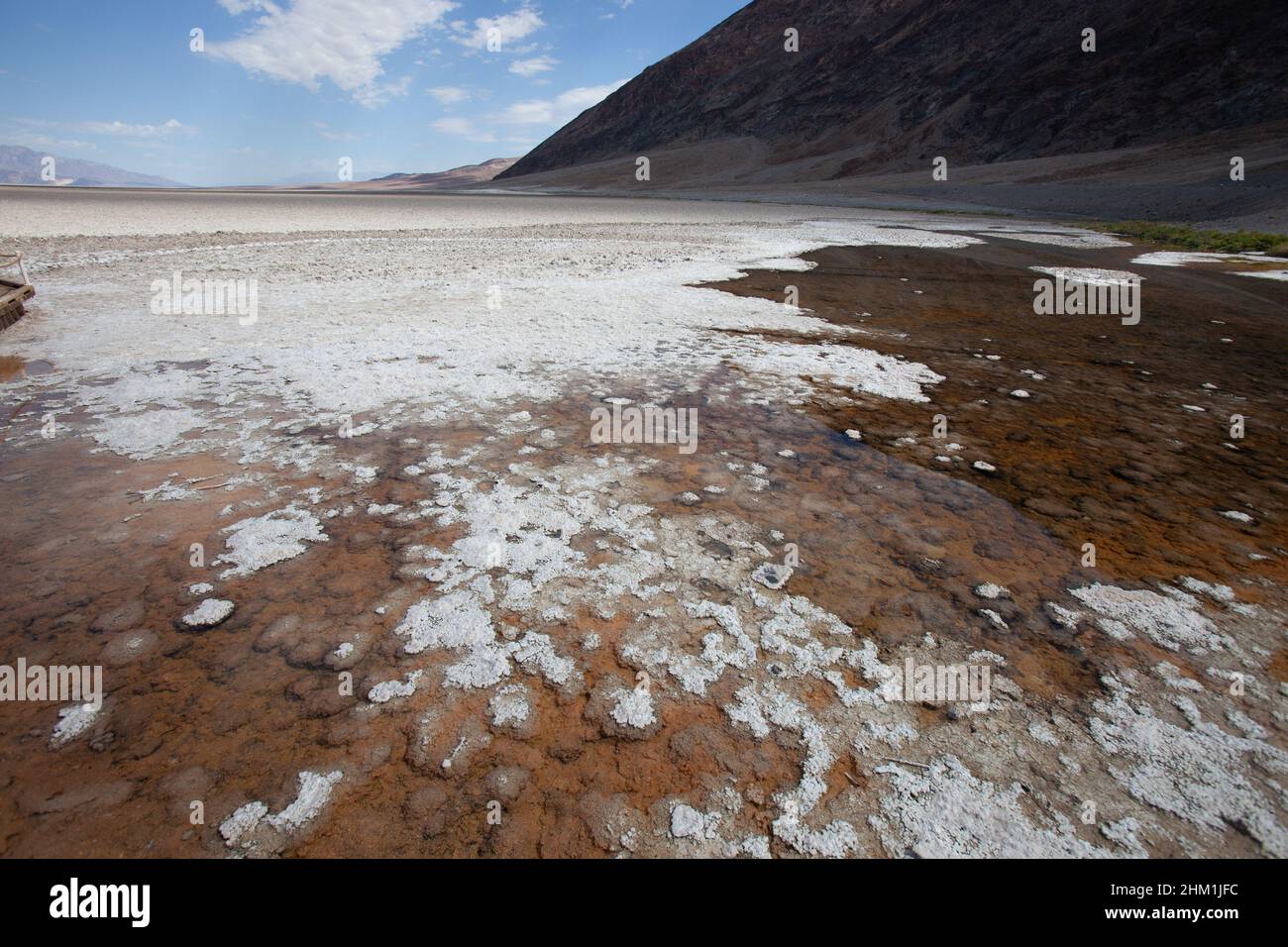 Badwater Basin is an endorheic basin in Death Valley National Park ...